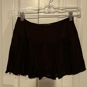 Dolls Kill Black and Red Mini skirt, Size XS